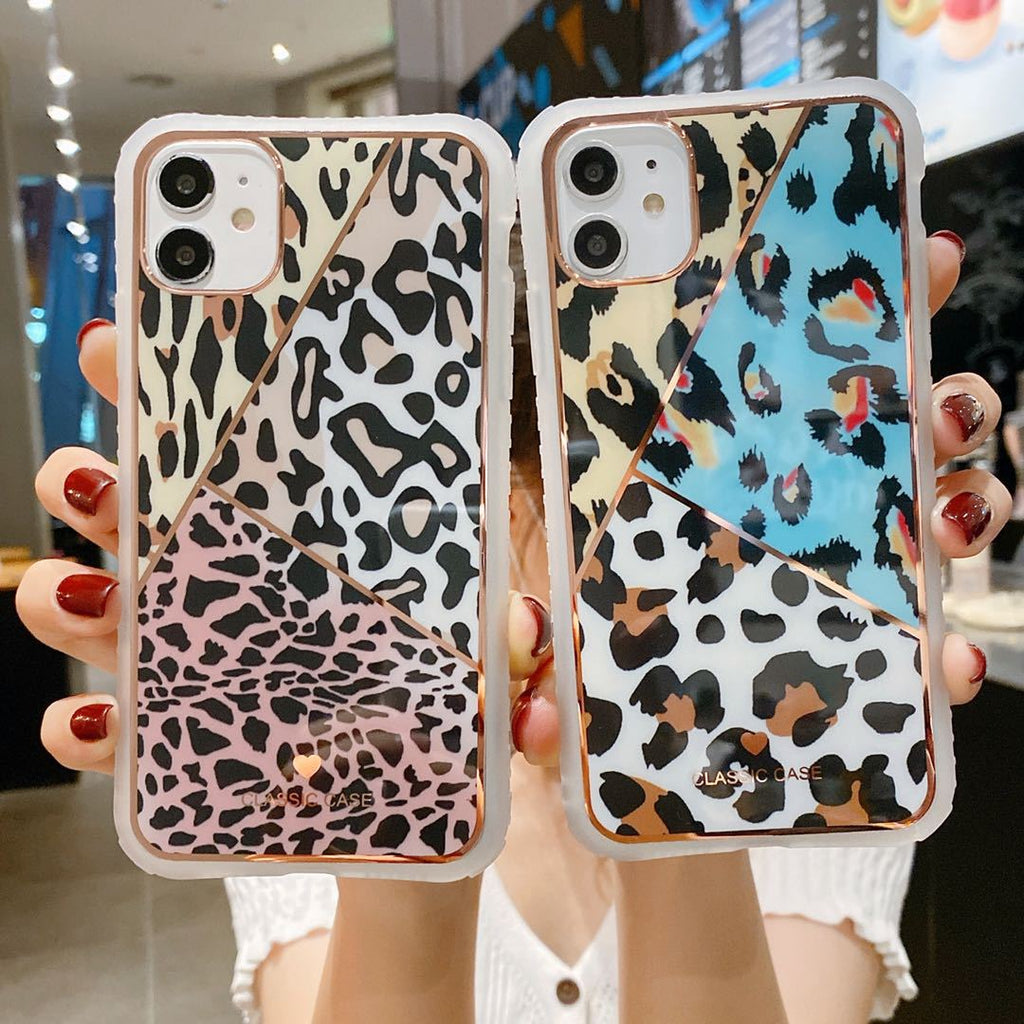 Leopard print shockproof iPhone TPU case - product image 4