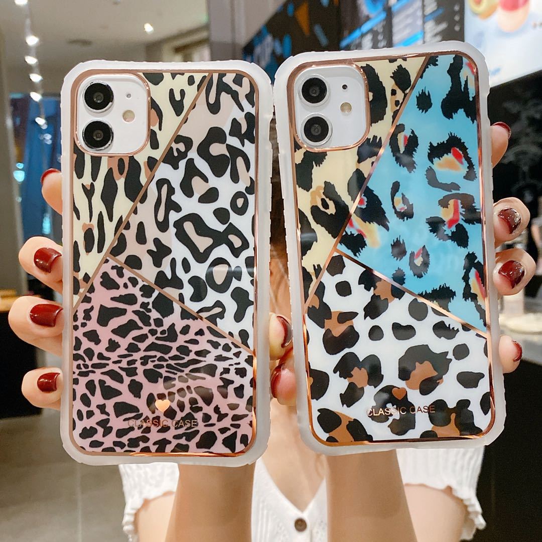 Leopard print shockproof iPhone TPU case - product image 4