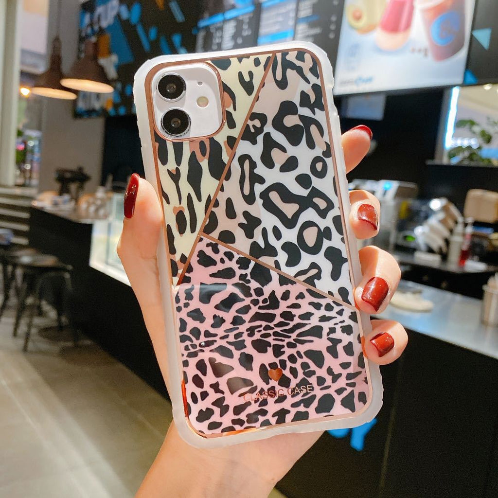 Leopard print shockproof iPhone TPU case - product image 6