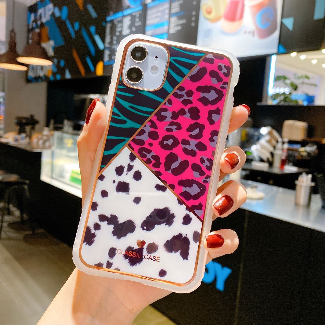 Leopard print shockproof iPhone TPU case - product image 5