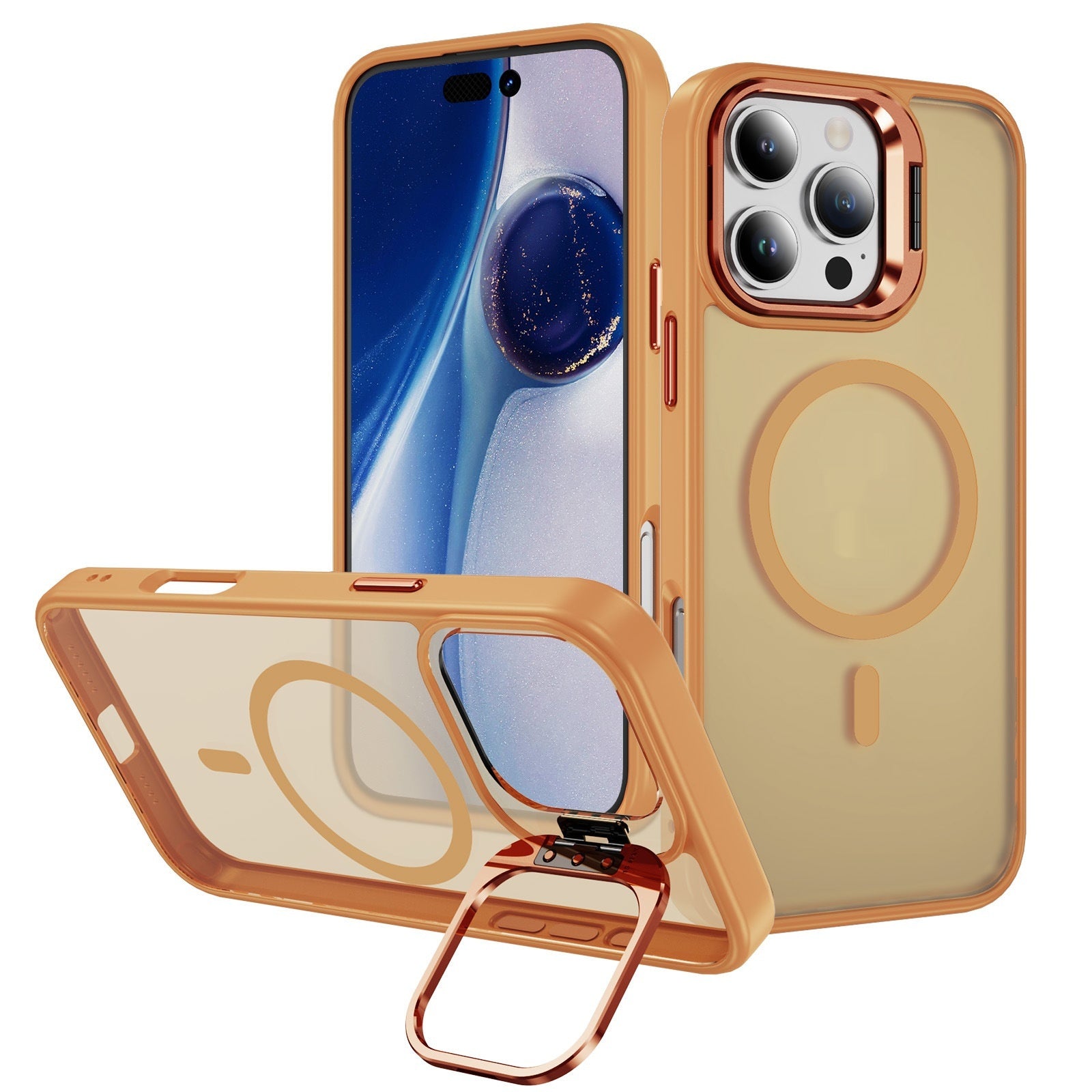 MagSafe-compatible shockproof iPhone case with camera protection - product image 3