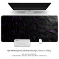 Extended mouse pad and desk mat, natural rubber non-slip design - product image 1